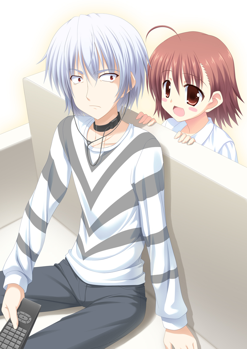 accelerator and last order (toaru majutsu no index) drawn by hinata_keiichi