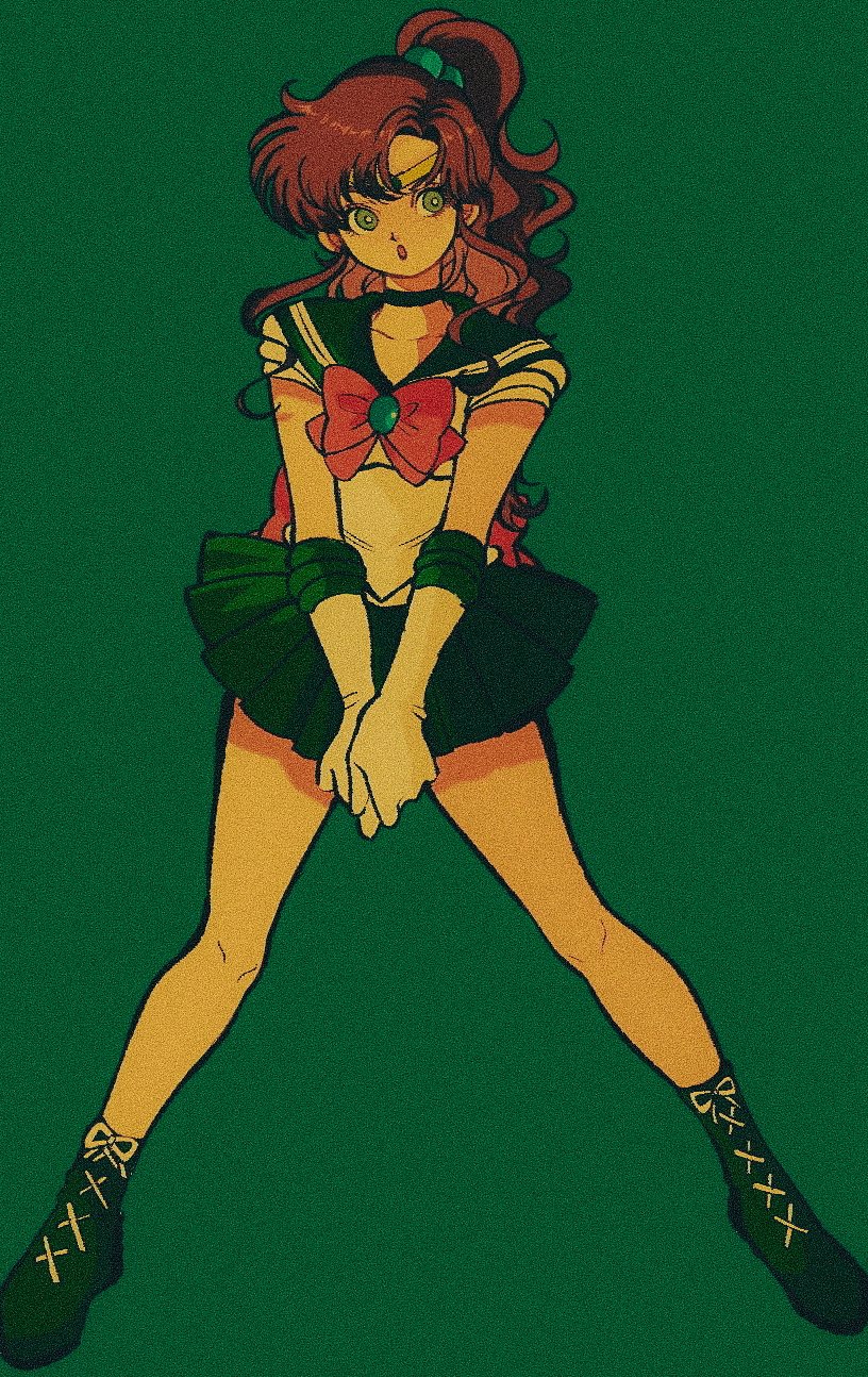 kino makoto and sailor jupiter (bishoujo senshi sailor moon) drawn by pikurusu