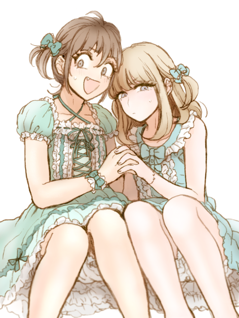seira and tomo (original) drawn by yuki_touko