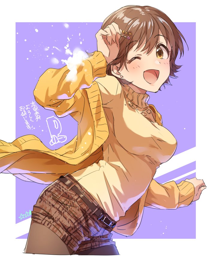 honda mio (idolmaster and 1 more) drawn by zattape