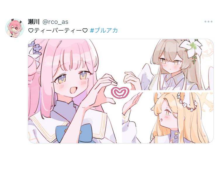 mika, seia, and nagisa (blue archive and 1 more) drawn by rco_as