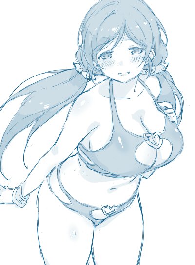 tojo nozomi (love live! and 1 more) drawn by duke_(inu_daimyou)