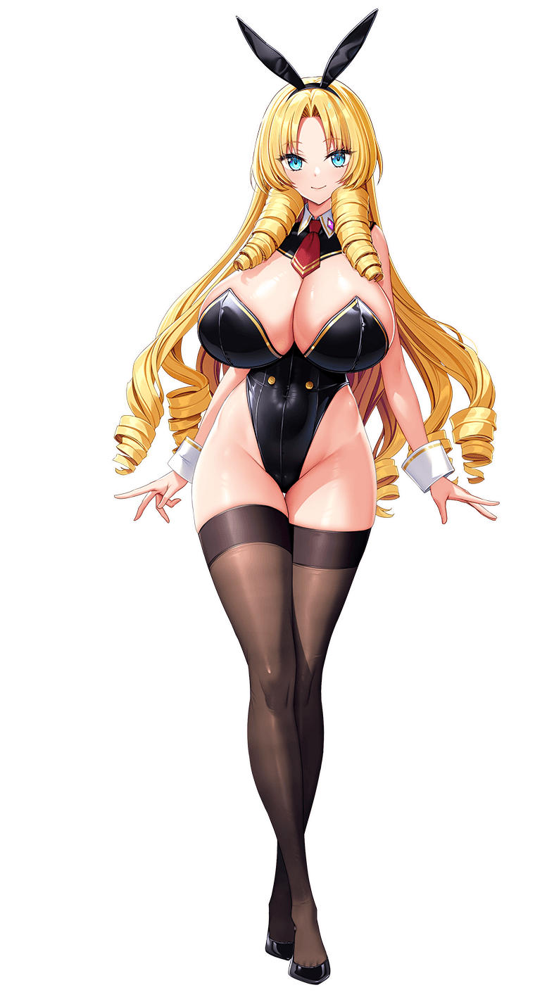 felicia la nacuras (motto! haramase! honoo no oppai isekai oppai bunny gakuen!) drawn by derauea