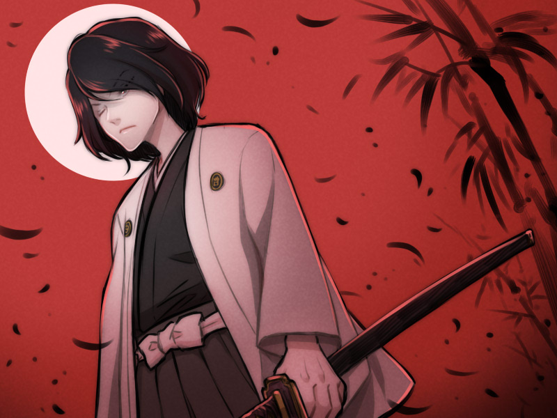 ishikawa goemon xiii (lupin iii) drawn by key_r_kenway