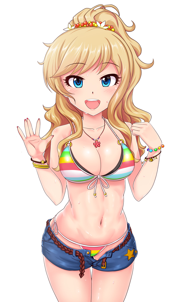 ohtsuki yui (idolmaster and 1 more) drawn by momoda_yasuhito
