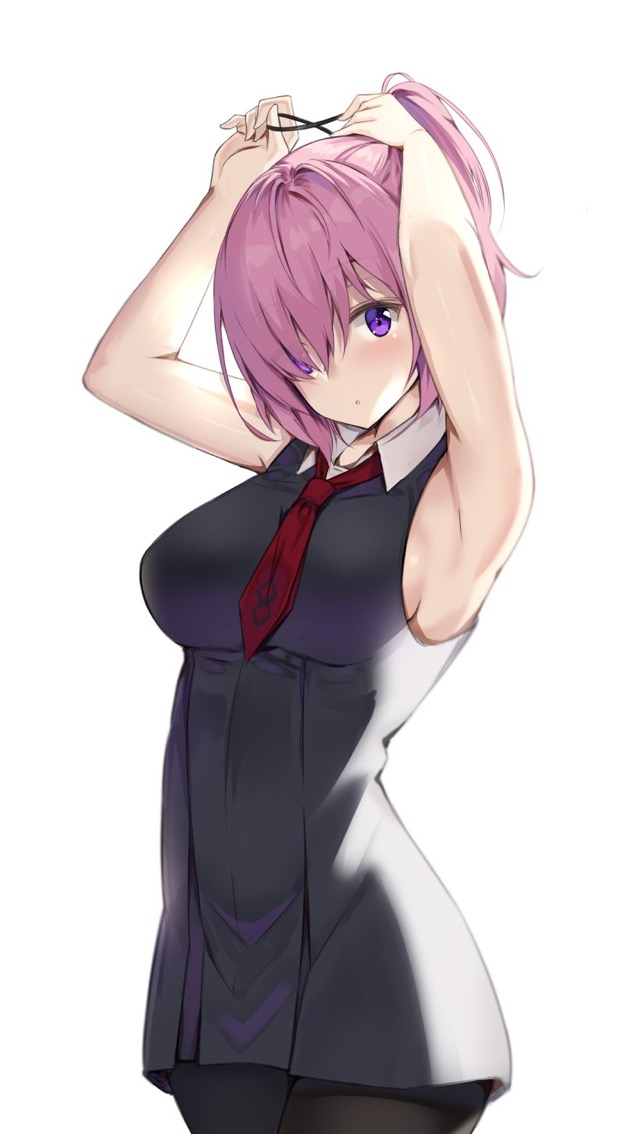 mash kyrielight (fate and 1 more) drawn by kanikou