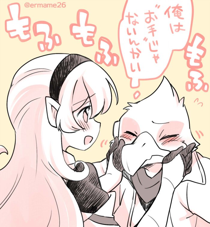 female corrin and falco lombardi (fire emblem and 3 more) drawn by eromame