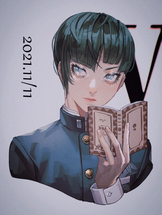 protagonist (shin megami tensei and 1 more) drawn by sageo_yn