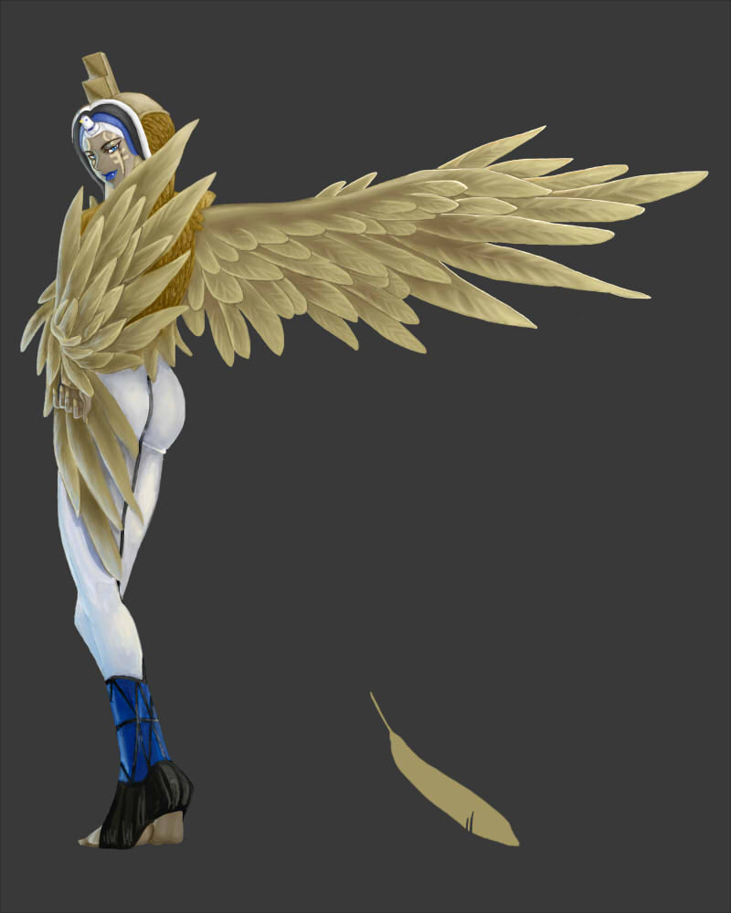 isis (shin megami tensei) drawn by arai_(pixiv_1993750)