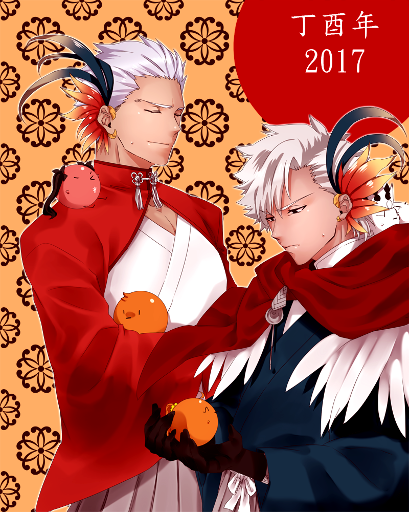 archer and emiya kiritsugu (fate and 2 more) drawn by nerd_(seouryong)