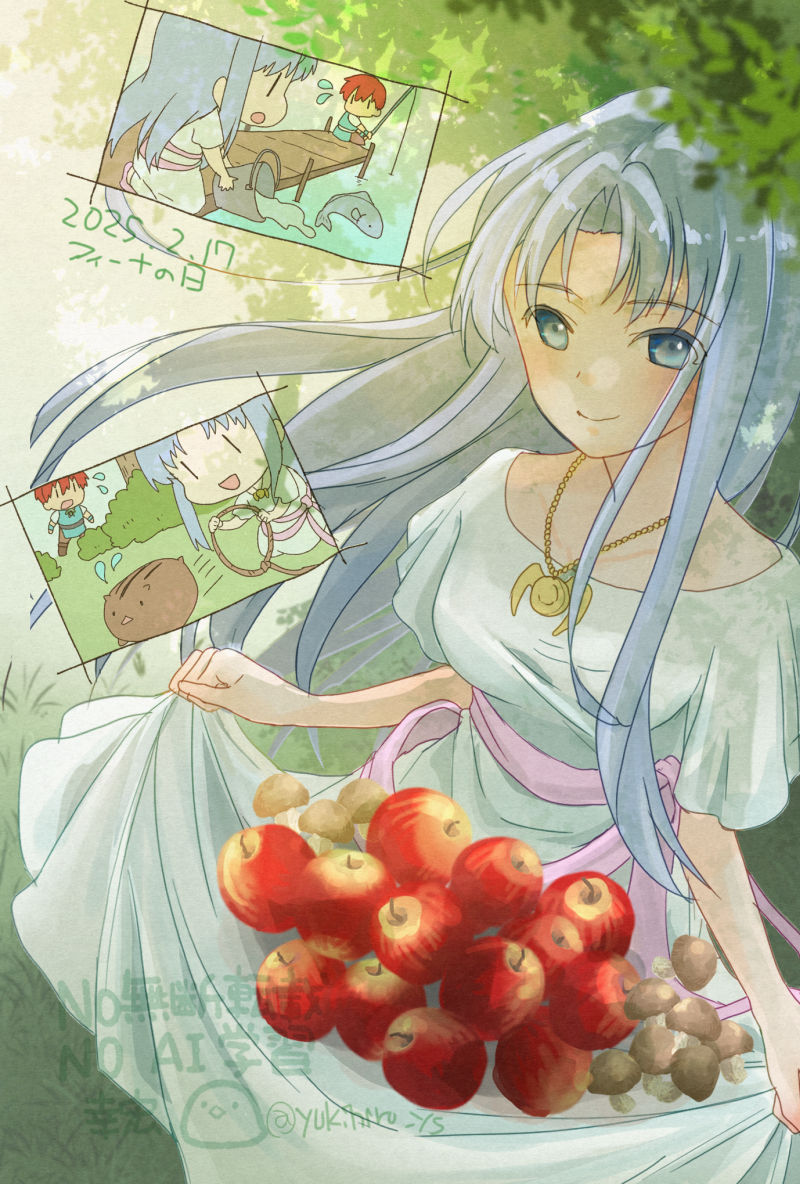 adol christin and feena (ys and 1 more) drawn by yukihiro_ys