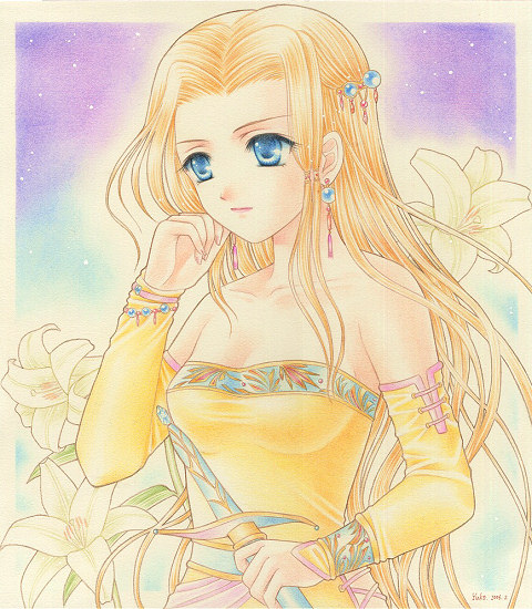 celes chere (final fantasy and 1 more) drawn by yukiou