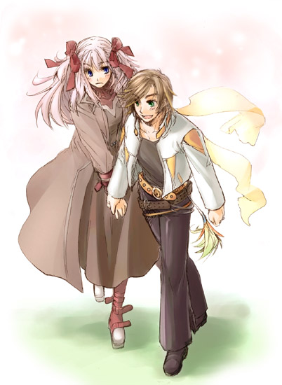 raquel applegate and arnaud g. vasquez (wild arms and 1 more) drawn by minazuki_kurisu