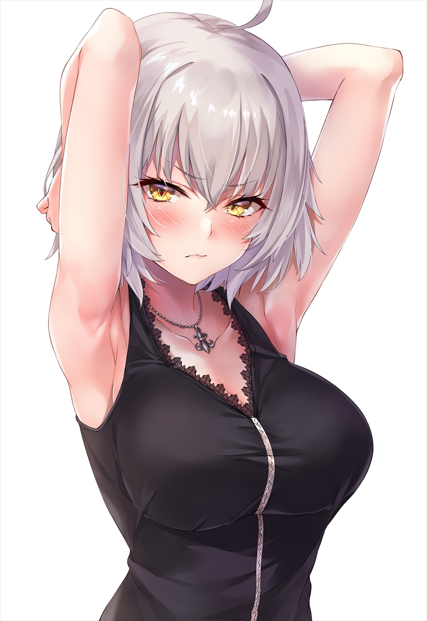 jeanne d'arc alter (fate and 1 more) drawn by marisasu_(marisa0904)
