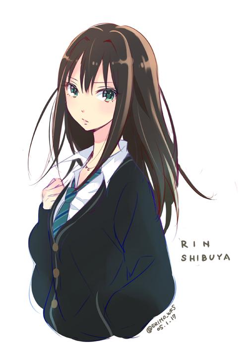 shibuya rin (idolmaster and 1 more) drawn by nishimura_eri