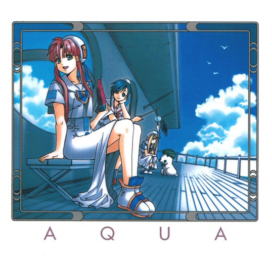 mizunashi akari, aika granzchesta, aria pokoteng, and alicia florence (aria) drawn by amano_kozue