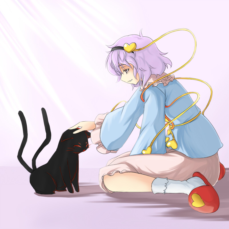 komeiji satori and kaenbyou rin (touhou) drawn by tajima_yuuki