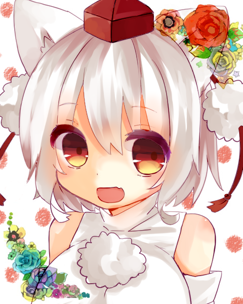 inubashiri momiji (touhou) drawn by moko_(mokochisa) and sawatari_(sado)