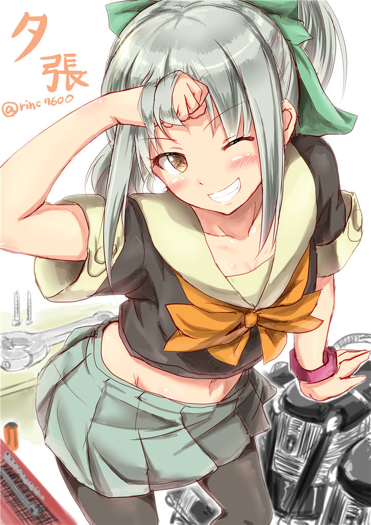 yuubari (kantai collection) drawn by ichikawa_feesu
