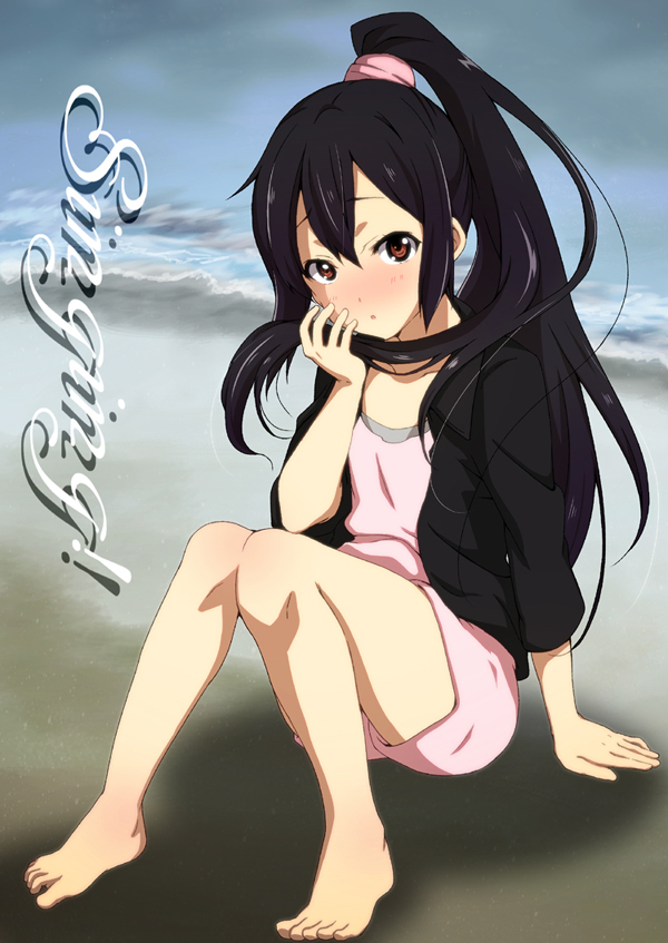 nakano azusa (k-on! and 1 more) drawn by noa_p