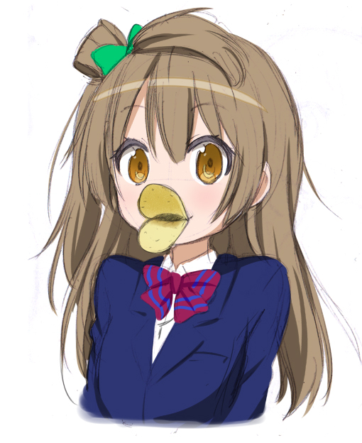 minami kotori (love live! and 1 more) drawn by miyako_hito