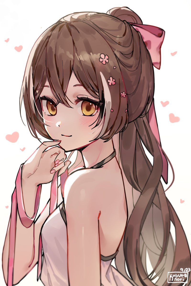 nanashi mumei (hololive and 1 more) drawn by kobutanori