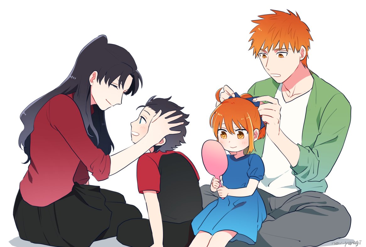 Emiya Shirou And Rin Fujimaru Ritsuka Tohsaka Rin Fujimaru Ritsuka And Emiya Shirou Fate And 2 More Drawn By Nov Yanagi Danbooru fujimaru ritsuka tohsaka rin fujimaru