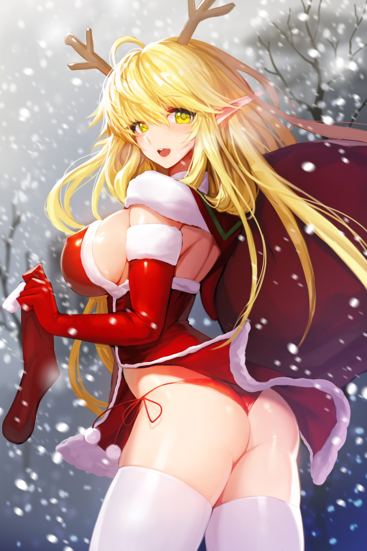 Hot Elf Pictures - Anime female christmas elf. anime female christmas elf. ...