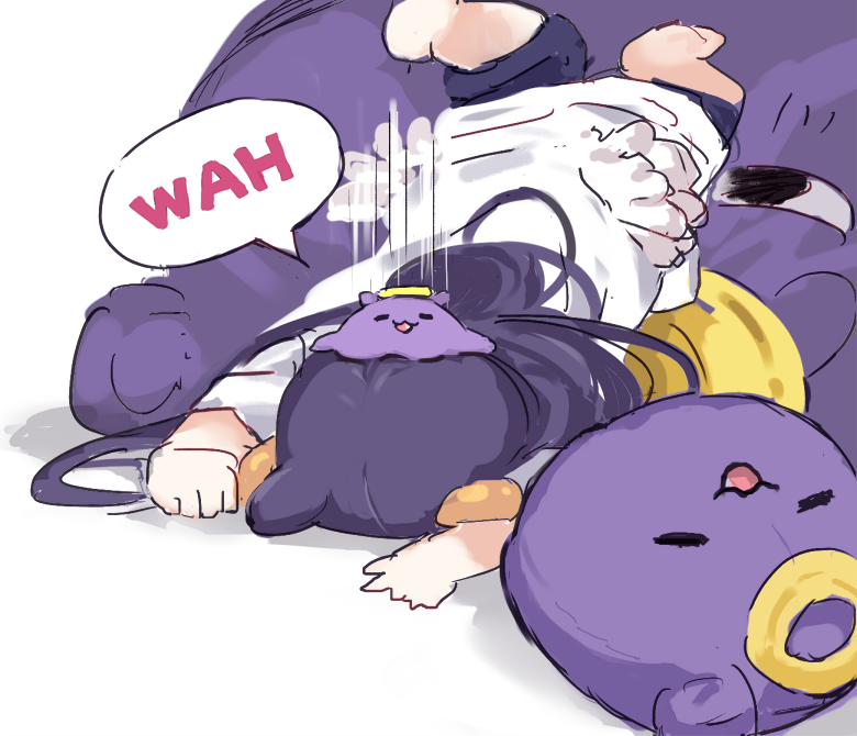 ninomae ina'nis and takodachi (hololive and 1 more) drawn by yuuyu_(777)