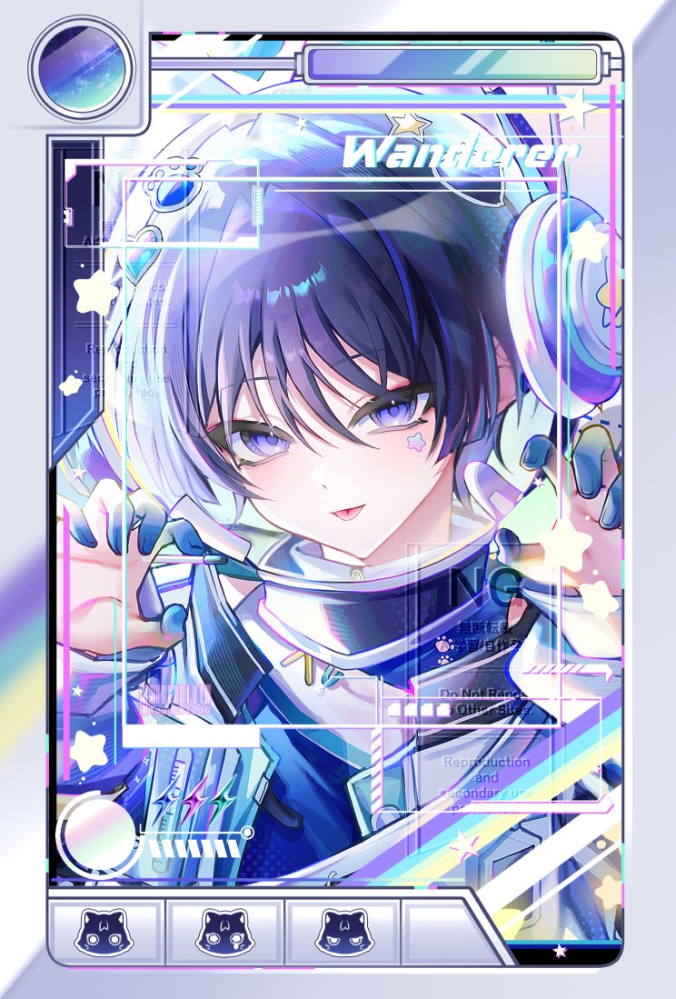 scaramouche and wanderer (genshin impact) drawn by touyu_1210