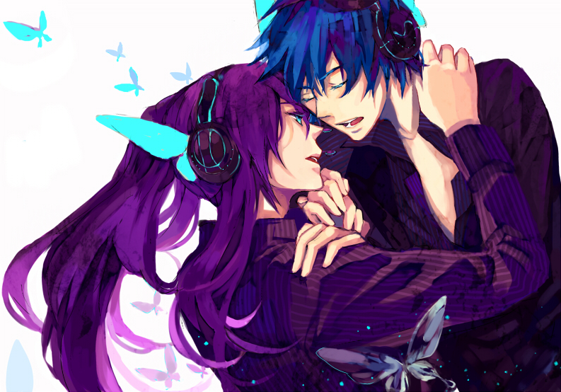 kaito and kamui gakupo (vocaloid and 1 more) drawn by suohsuohsuohsuoh