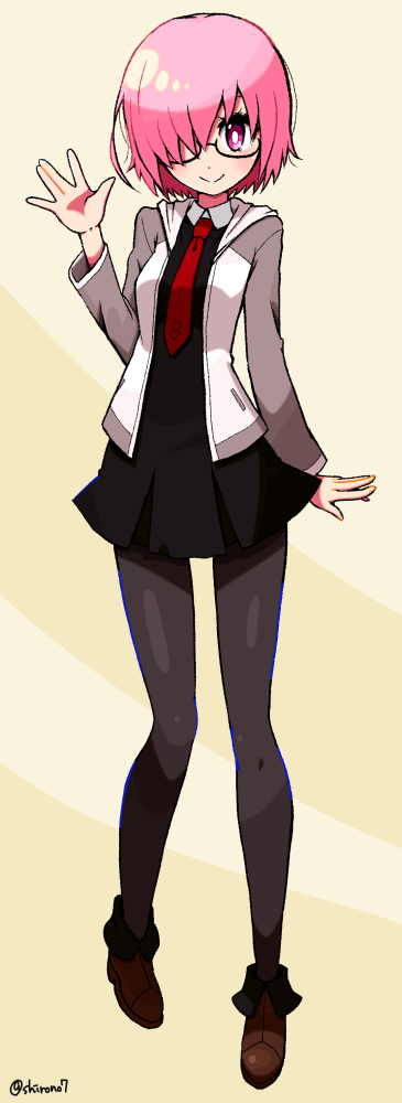 mash kyrielight (fate and 1 more) drawn by shirono