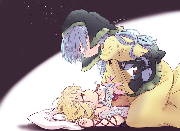haniyasushin keiki and joutouguu mayumi (touhou) drawn by biyon