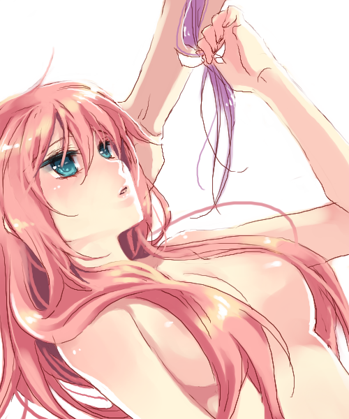 megurine luka and kamui gakupo (vocaloid) drawn by manle