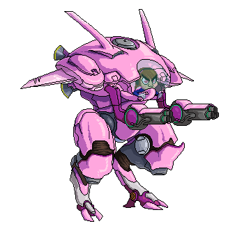 d.va (overwatch and 1 more) drawn by rouge2t7