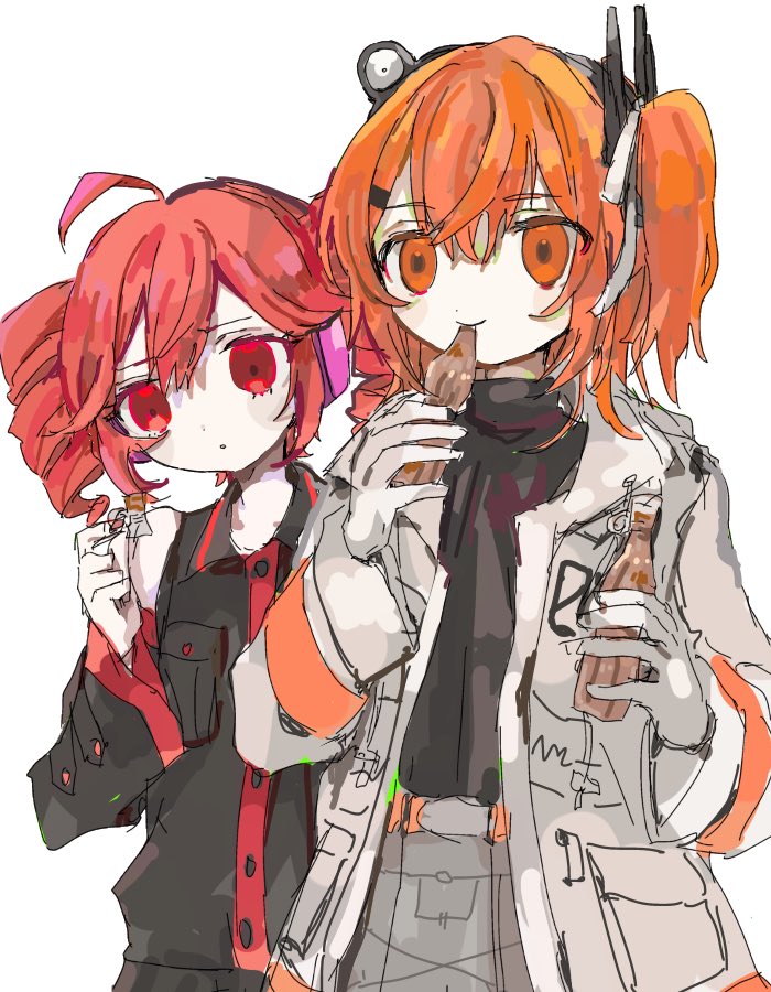kasane teto and adachi rei (utau and 1 more) drawn by ebi834