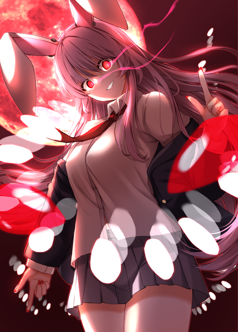 reisen udongein inaba (touhou and 1 more) drawn by merxkialis