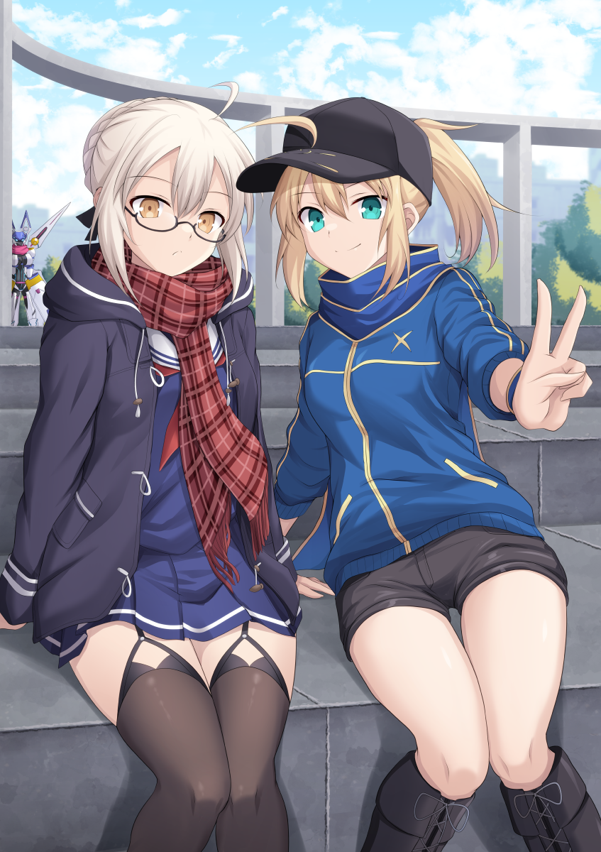 artoria pendragon, mysterious heroine xx, mysterious heroine x alter, and mysterious heroine x (fate and 1 more) drawn by cross_(crossryou)