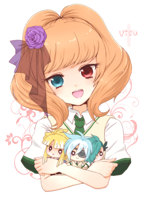 kariyazaki biju and mari suito (inazuma eleven go and 1 more) drawn by tatebana_(kagerin)