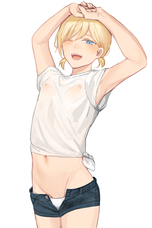 blonde-haired boy (original) drawn by sunaba_(nczd5875)