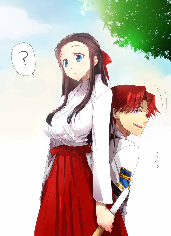 mibuya mio and setoguchi takayuki (gunparade march) drawn by kimura_shiki