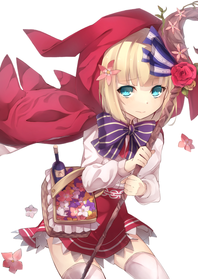 red riding hood (grimms notes) drawn by yamai_fake