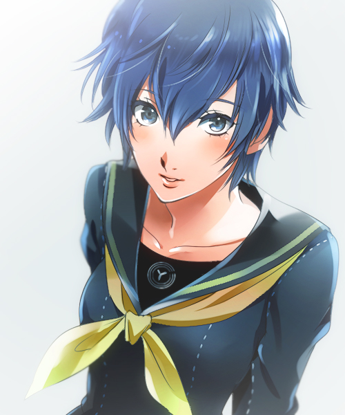 shirogane naoto (persona and 1 more) drawn by iyutani