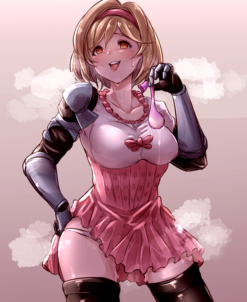 djeeta and fighter (granblue fantasy) drawn by asakura_aoshi