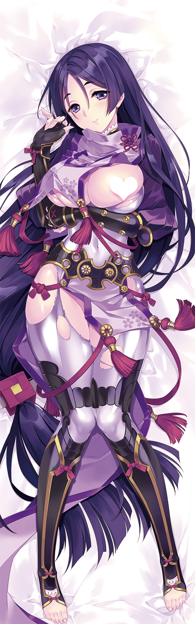 minamoto no raikou (fate and 1 more) drawn by carnelian