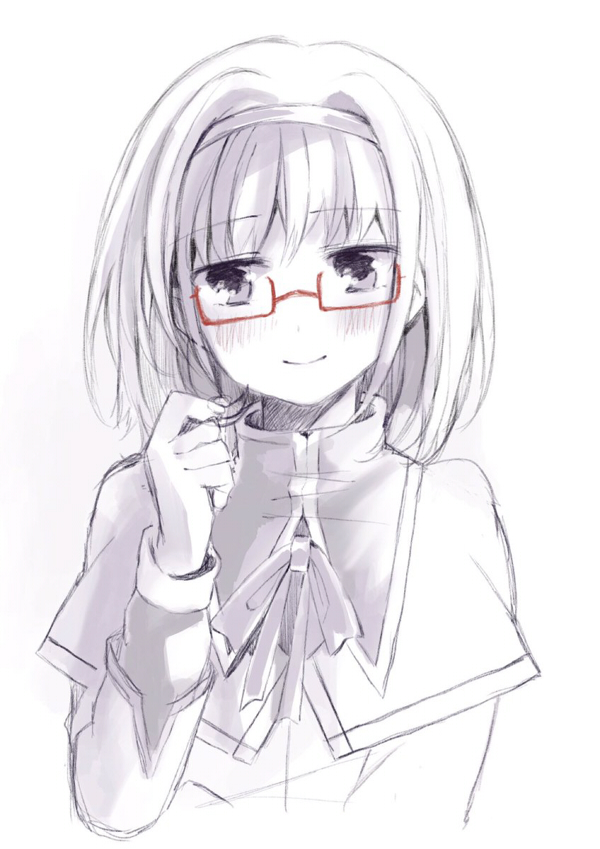 akemi homura (mahou shoujo madoka magica) drawn by christy_mii