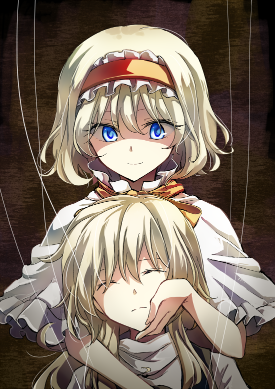 kirisame marisa and alice margatroid (touhou) drawn by mitsunara