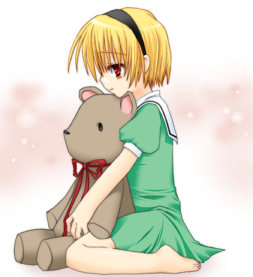 houjou satoko (higurashi no naku koro ni) drawn by fuyuichi