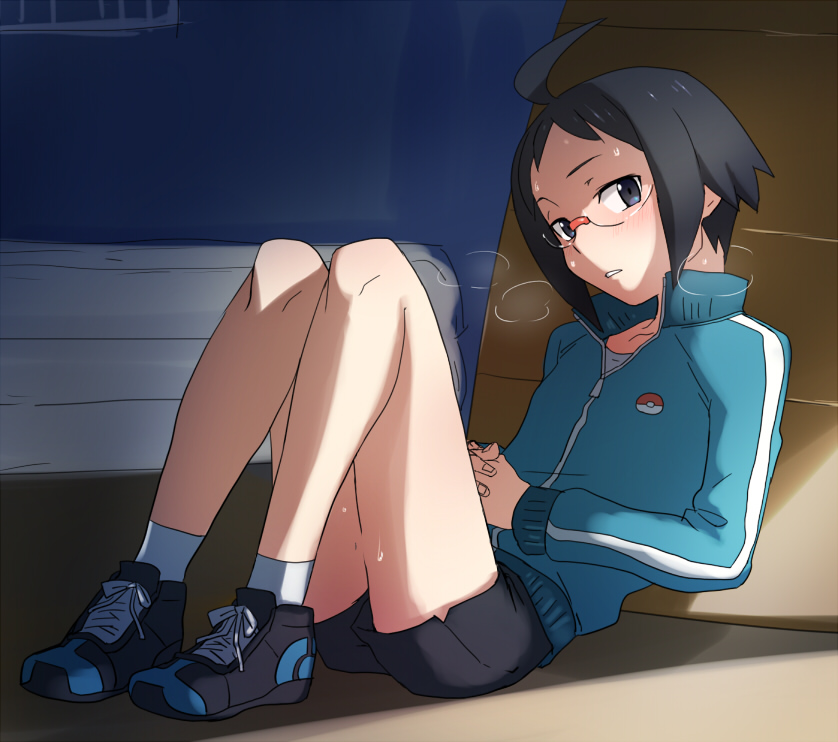 cheren (pokemon and 2 more) drawn by @@@_(eckzahn)