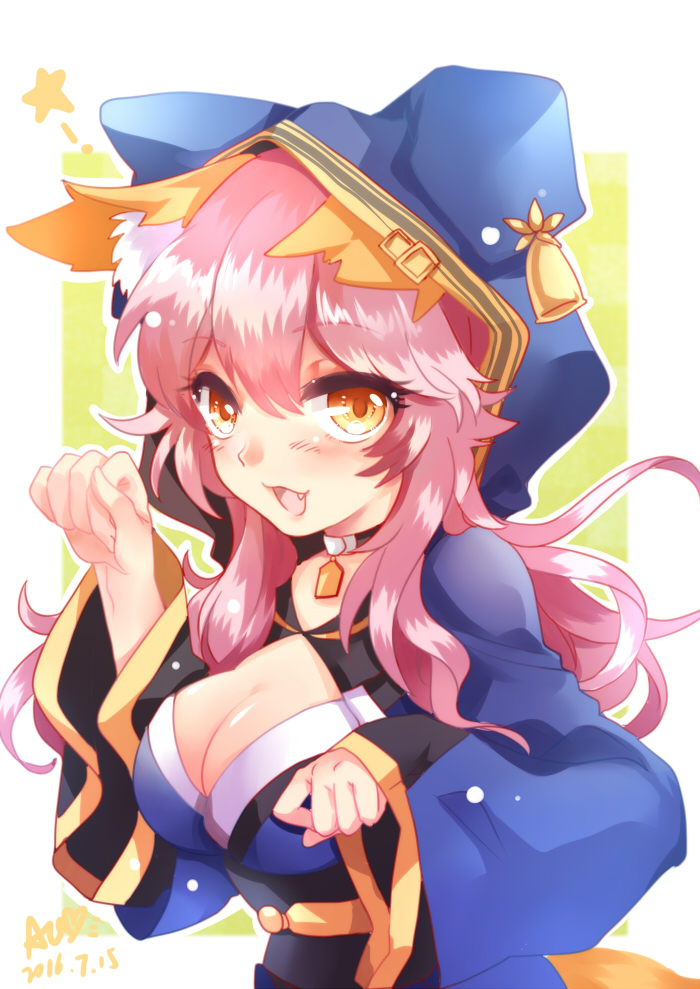 tamamo and tamamo no mae (fate and 2 more) drawn by puyue